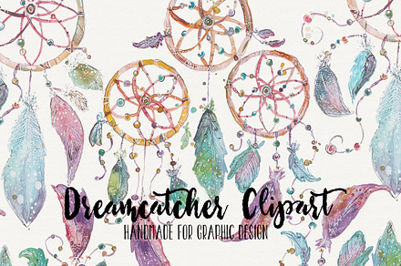Dreamcatcher+Feather Clipart