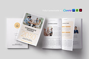Conference Agenda Template, a Brochure Template by Designsoul14 (Thumbnail 1 of 10)