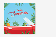 Summer party poster, a Seasonal Illustration by Good Studio (Thumbnail 2 of 4)
