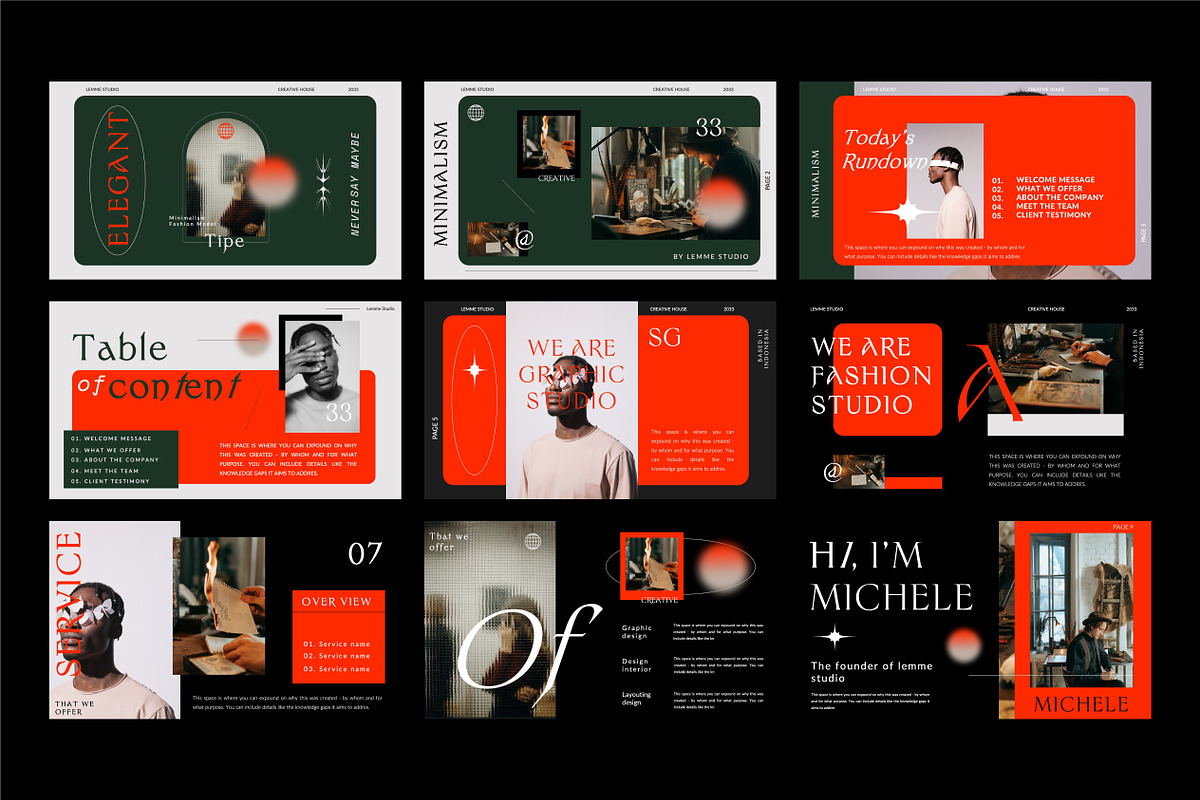 Elegant Tipe - Powerpoint Template, a Presentation Template by Meliora Studio (Photo 6 of 8)