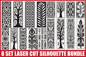 Decorative Laser Design Set, an Illustration by musafir_fashion