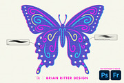 Risograph Toolkit for Photoshop, a Brush Add-On by Brian Ritter Design (Thumbnail 5 of 13)