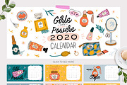 BUNDLE STATIONERY planners calendars, an Object Graphic by Ruslana Lubenets (Thumbnail 85 of 96)