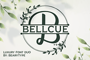 Bellcue -Font Duo, a Script Font by BearyType Studio (Thumbnail 1 of 7)