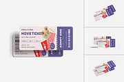 Event Ticket Mockup, an Advertising Mockup by suciamairastd (Thumbnail 1 of 5)