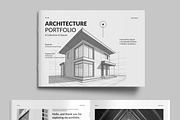 Modern Architecture Portfolio Layout, a Stationery Template by MightyDesign (Thumbnail 2 of 8)