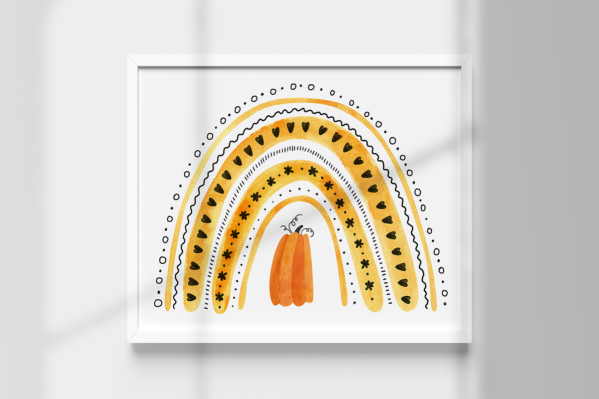 Orange Halloween Clipart & Patterns, an Object Graphic by Valin Malin (Photo 4 of 14)