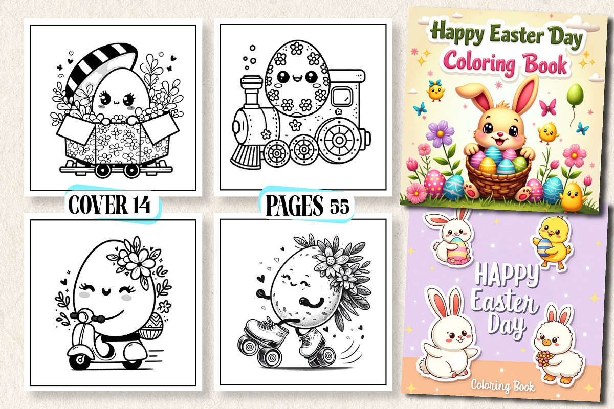 Happy Easter Day Coloring Book, an Arts & Entertainment Photo by Wow Magic (Photo 3 of 3)