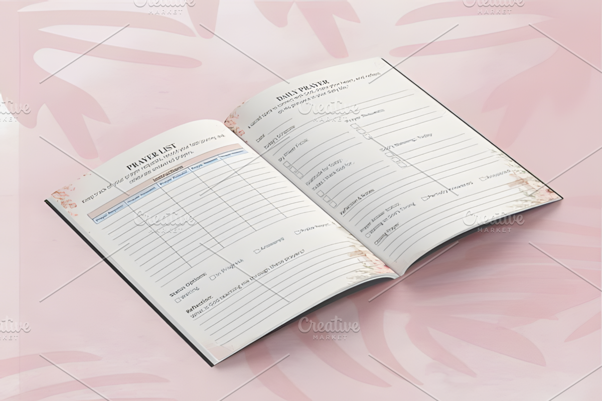 Prayer Journal for Women KDP Inte, a Marketing Template by Coco Bloom (Photo 3 of 4)