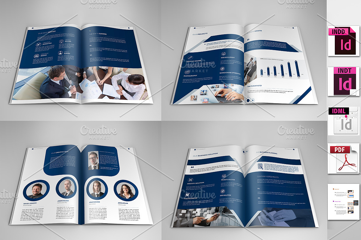 Corporate Brochure, a Brochure Template by MithunLekson (Photo 2 of 5)
