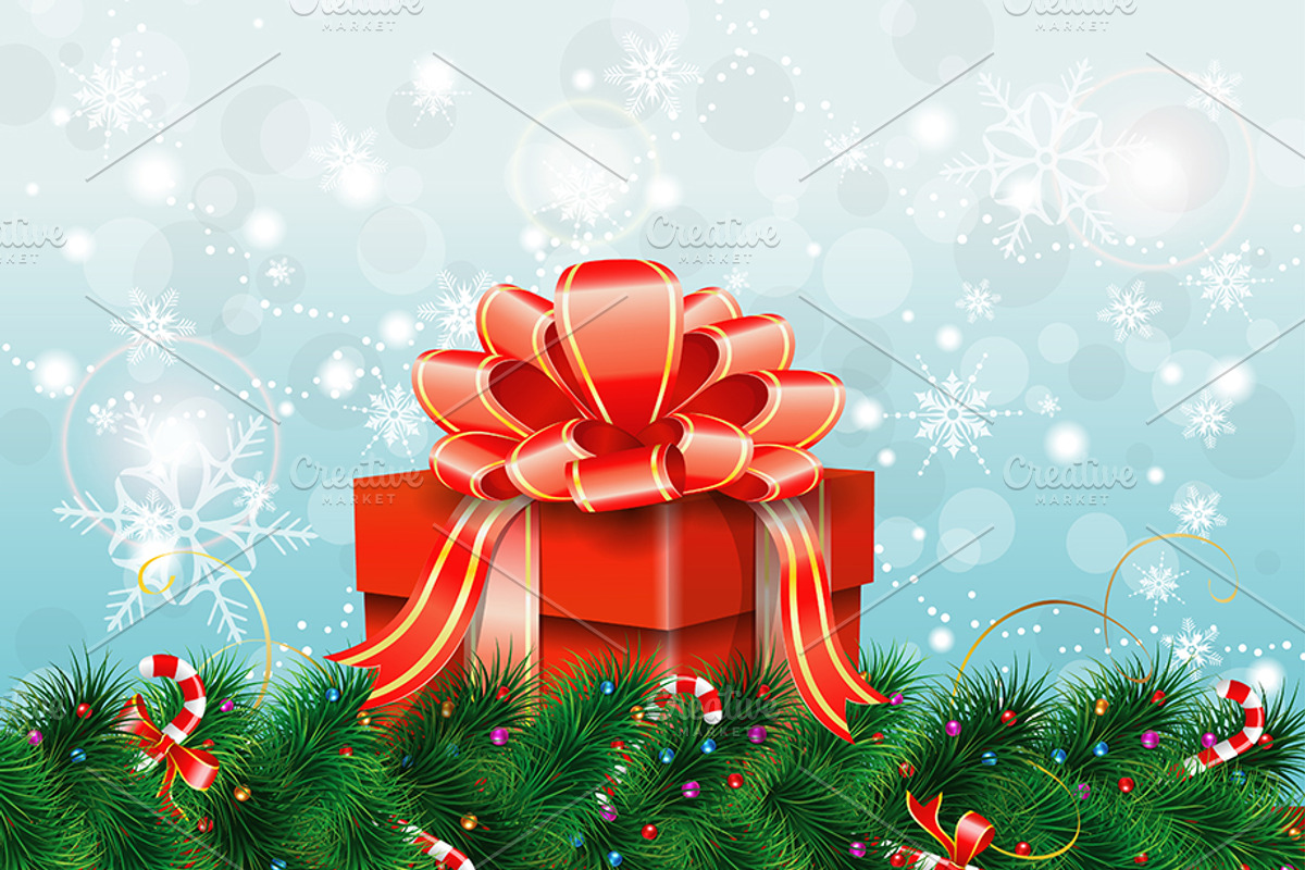 Christmas and New Year Backgrounds, a Decorative Illustration by TAlex (Photo 4 of 6)