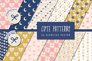 36 Cute Patterns
