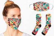 Zombie patterns, a Pattern Graphic by TatianaBannikova (Thumbnail 10 of 10)