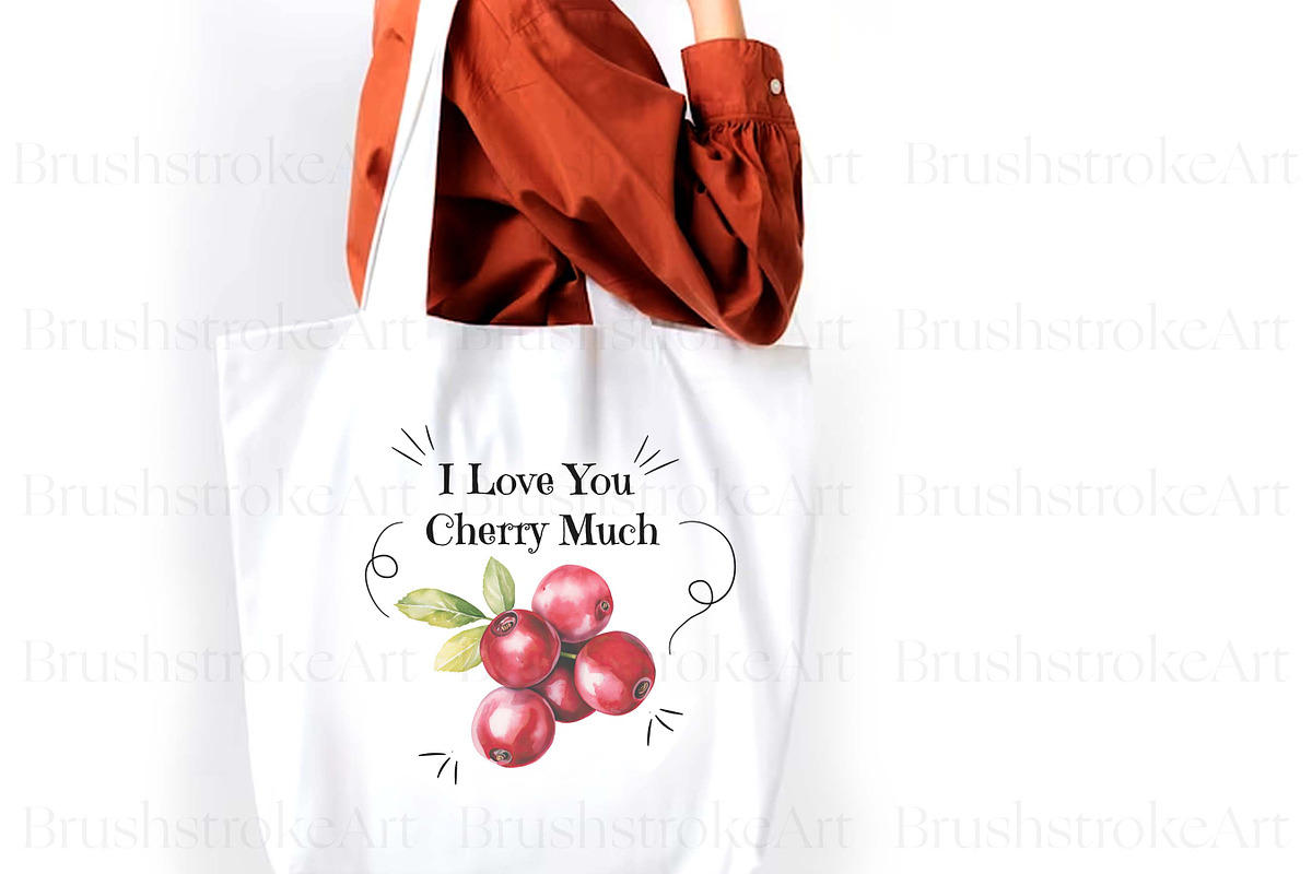 Watercolor Berry Clipart, Strawberry, a Food Illustration by BrushstrokeArtGB (Photo 7 of 9)