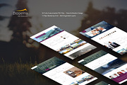 Zeppelina-PSD Template, an UI Kit Template by flr.24 (Thumbnail 1 of 5)