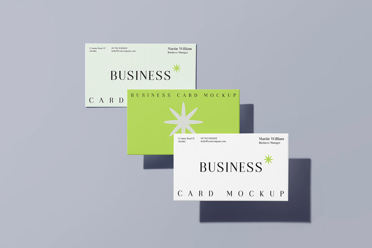 Business Card Mockup, a Product Mockup by MockupCraft (Photo 1 of 4)