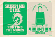 Grow Summer-Retro Display Font, a Serif Font by Linecreative (Thumbnail 2 of 6)