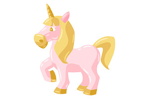 Illustration Of Princess Unicorn.