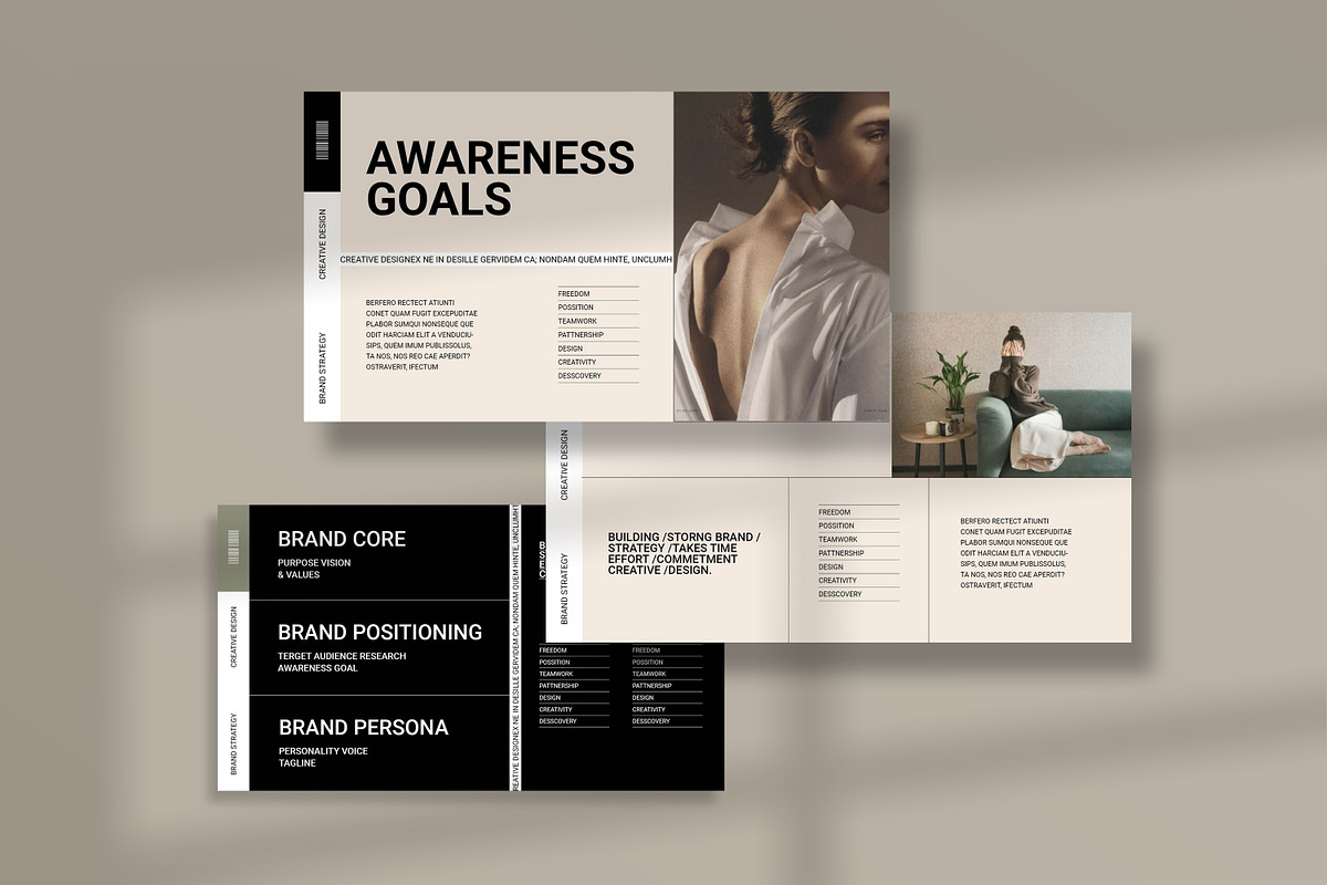 Brand Strategy Framework, a Presentation Template by UpSolution (Photo 10 of 11)