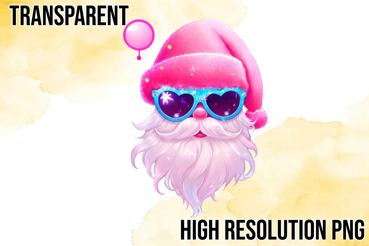 Pink Sassy Santa, an Illustration by Wow Magic (Photo 2 of 4)