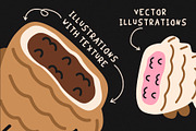 Asian food clipart, a Food Illustration by Luamor (Thumbnail 6 of 9)