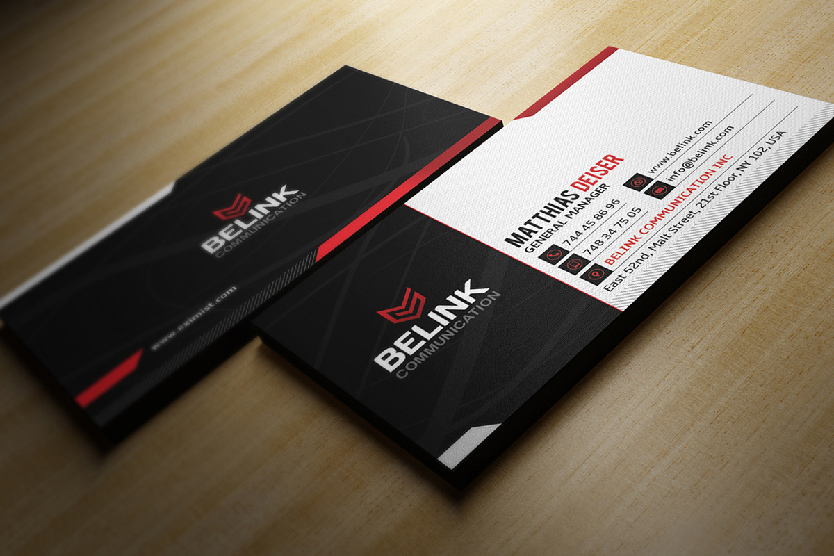 Unlimited Business Cards Bundle, a Business Card Template by Marvel (Photo 58 of 204)
