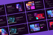 Nft Marketplace Google Slide, a Presentation Template by Annora Studio (Thumbnail 3 of 5)