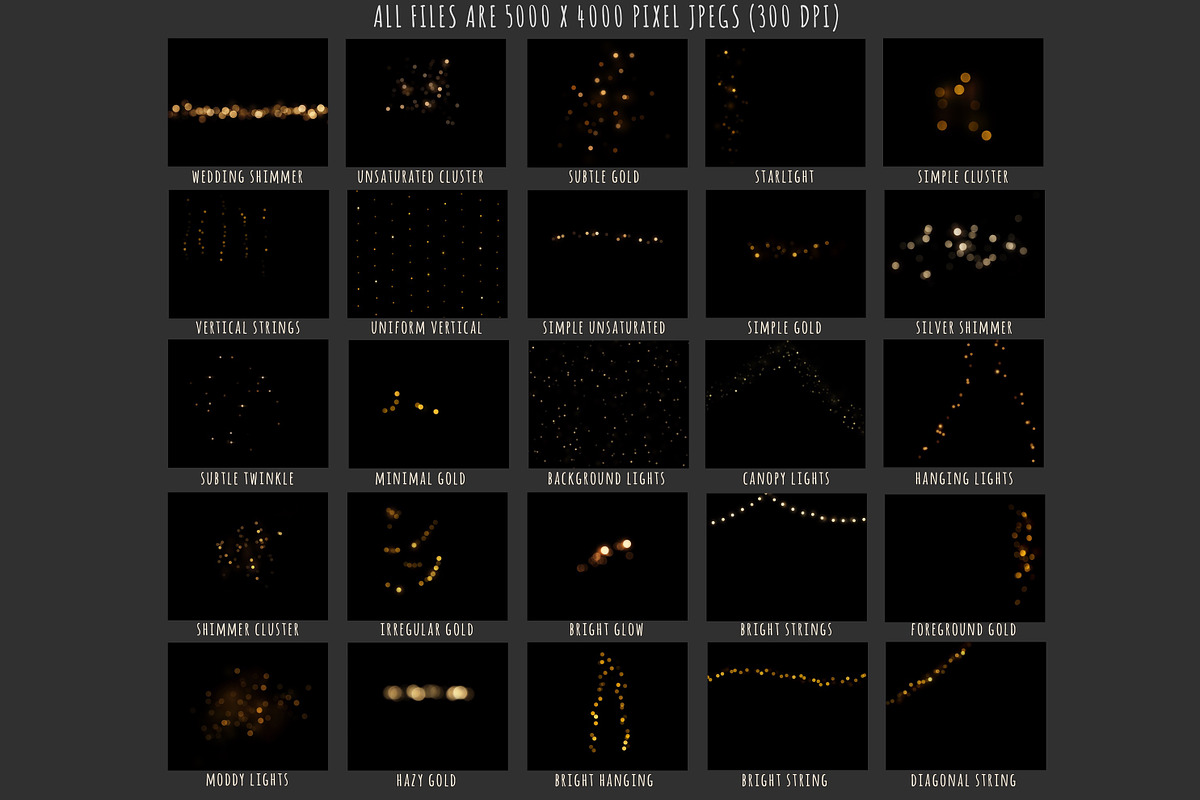 Simple bokeh photoshop overlays, an Object Graphic by Paper Farms (Photo 7 of 7)
