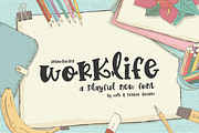 Worklife Font, a Font by Salt & Pepper Designs (Thumbnail 1 of 8)