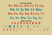 Juan Burgos - Bold Retro Script Font, a Font by PutraCetol Studio (Thumbnail 11 of 11)