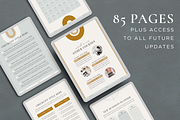 Digital Product Creator Canva Bundle, a Magazine Template by Studio Soluna (Thumbnail 10 of 33)