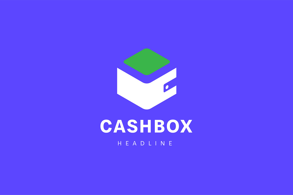 Cashbox logo template., a Branding & Logo Template by Anton Akhmatov (Photo 3 of 3)