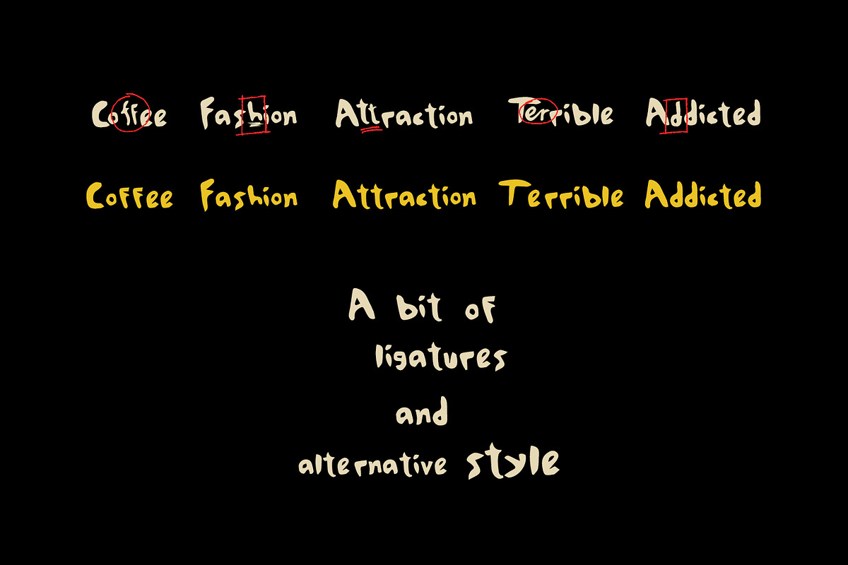 Nodhern Handwritten Font, a Handwritten Font by Maulana Creative (Photo 3 of 7)