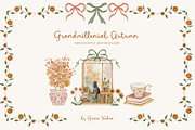Grandmillenial thanksgiving autumn, an Object Graphic by Grace Noboa Illustrations (Thumbnail 9 of 20)