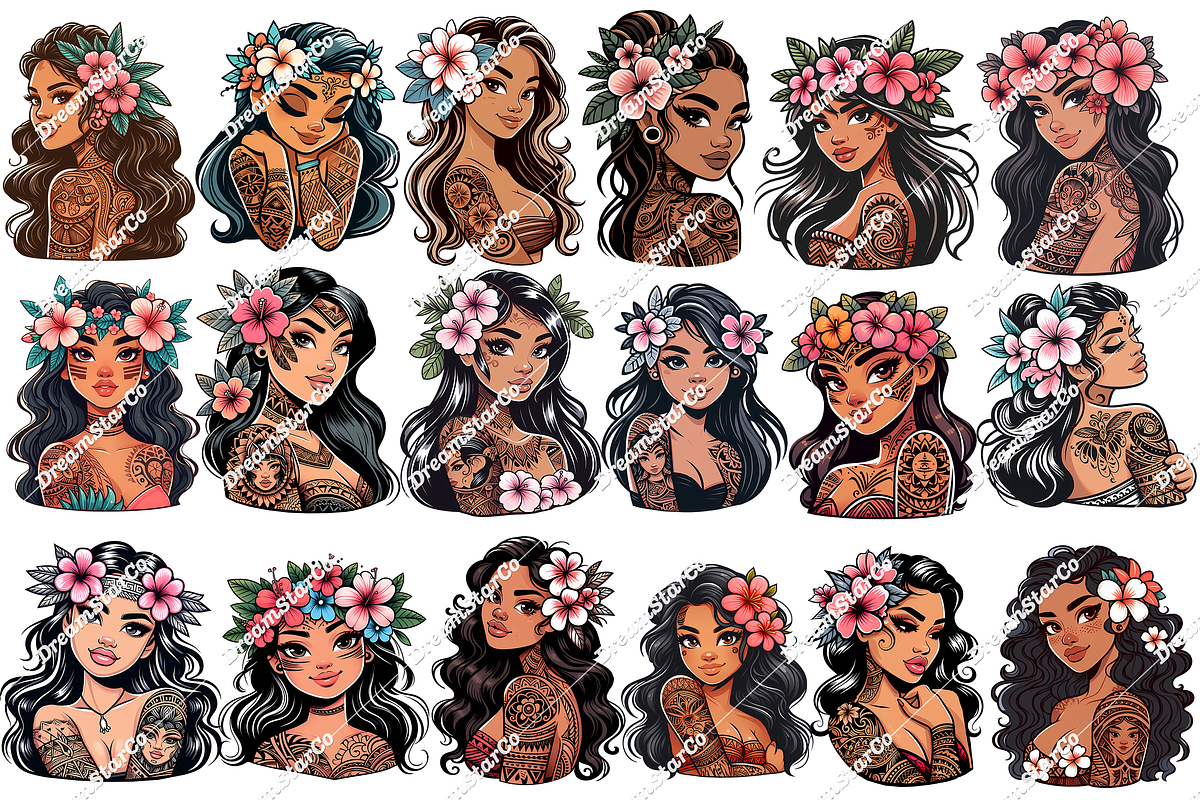 Polynesian girl, an Object Graphic by DreamerStarCo (Photo 3 of 7)