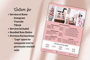 Two Page Media Kit in Pink, a Templates & Theme by ProductiveandFree (Thumbnail 5 of 11)