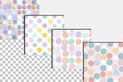 Pastel Polka Dot Seamless Patterns, a Pattern Graphic by SVGArt (Thumbnail 8 of 9)