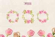 Cherry Blossom Watercolor Collection, an Illustration by By Kerri Ann (Thumbnail 4 of 8)