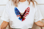 Patriotic American Eagle 4th of July, an Illustration by Designworld (Thumbnail 2 of 5)