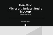 Isometric Microsoft Studio Mock-up, a Product Mockup by IsometricWorld (Thumbnail 2 of 5)