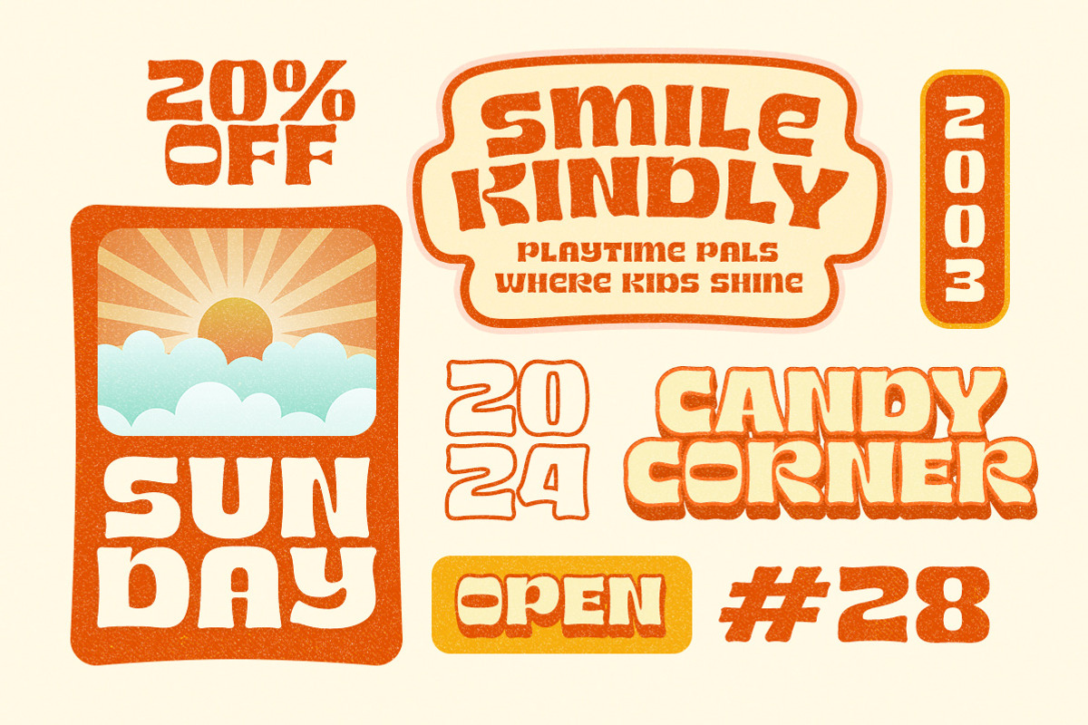 Blobby | Display Font, a Font by Typeskets (Photo 4 of 9)