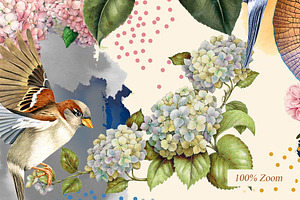 La Flore Seamless Pattern