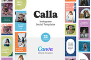 Instagram Social Media Templates, a Social Media Template by Dandymark (Thumbnail 1 of 8)