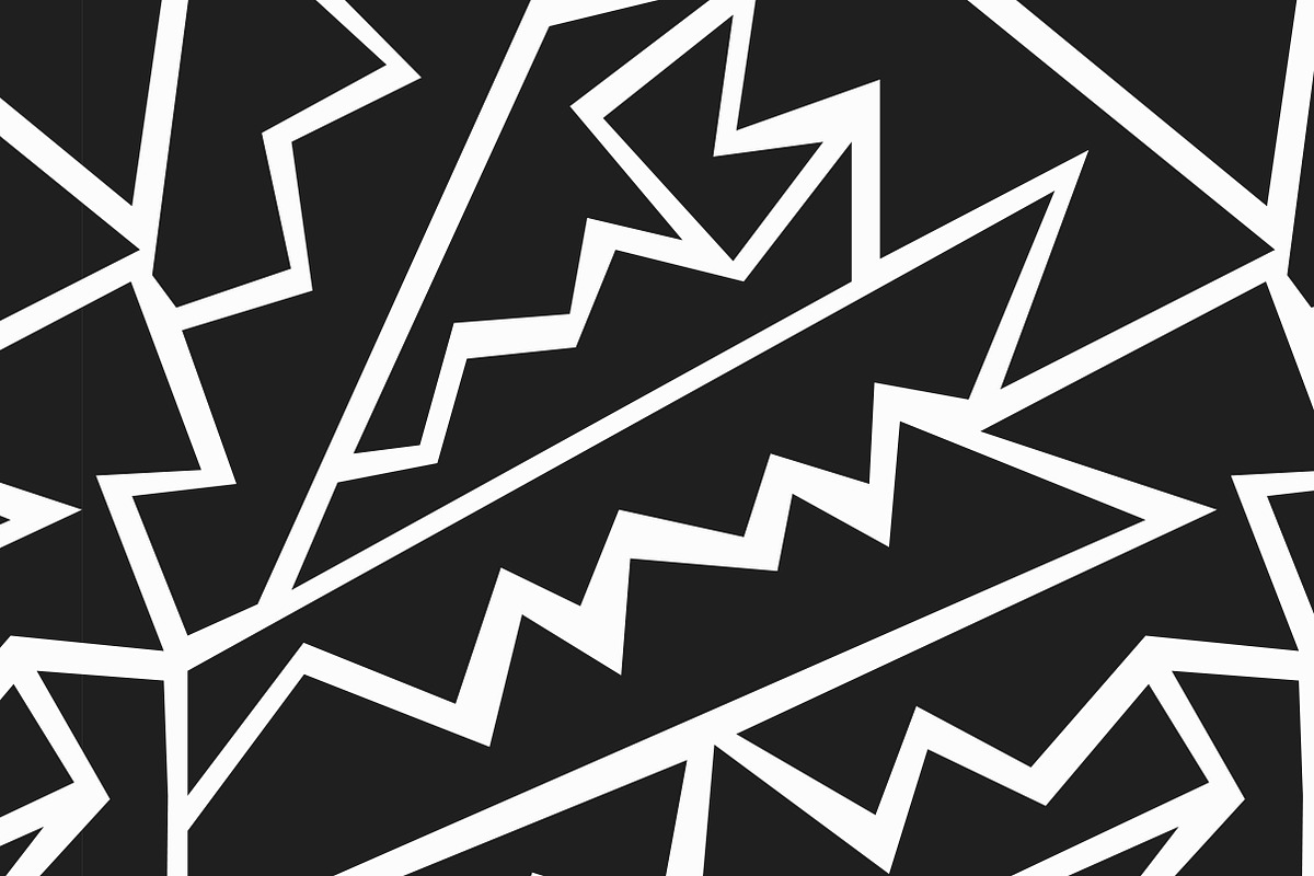 Monochrome Tribal Patterns, a Pattern Graphic by Gudiny (Photo 9 of 22)