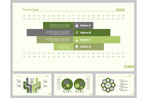 Four Professional Development Diagram Set