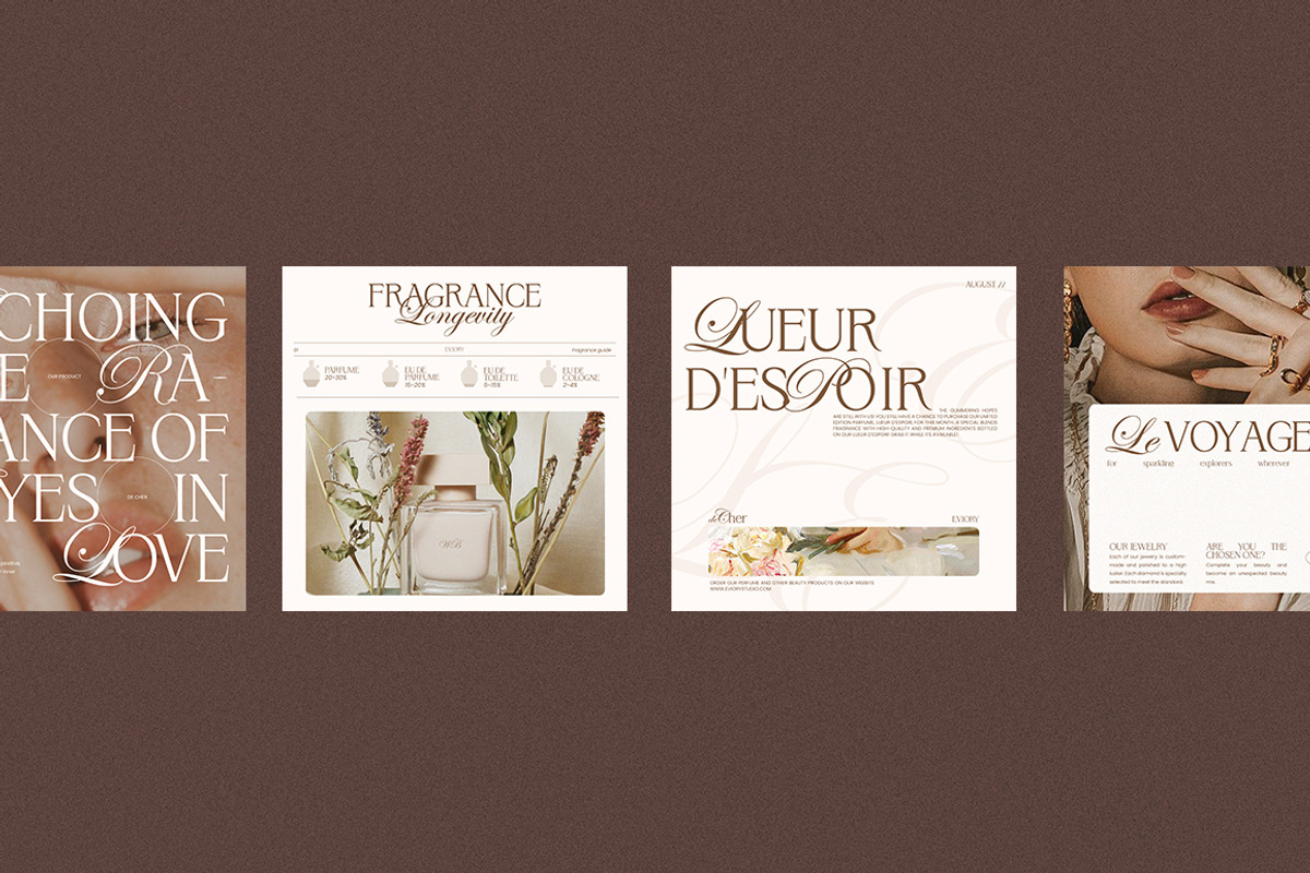 de Cher / Social Media Pack CANVA PS, a Social Media Template by Eviory (Photo 6 of 14)