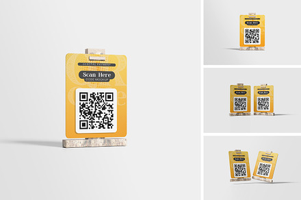 Digital Payment Code Mockup