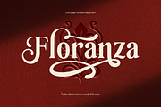 Floranza - Luxury Christmas Display, a Serif Font by Inviline.co (Thumbnail 1 of 10)
