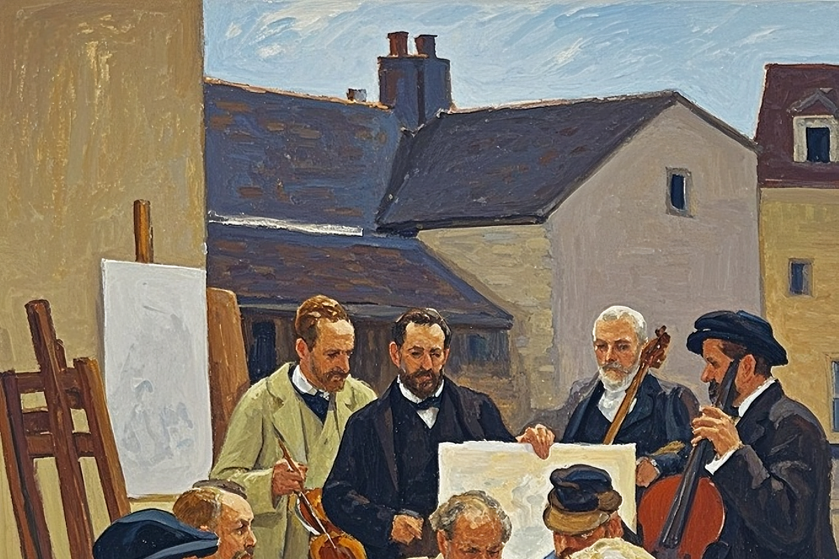 Impressionism, graffiti, sketching,, an Illustration by TesMarteaux (Photo 4 of 4)