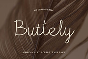 Buttely Signature Script, a Script Font by Artiveko (Thumbnail 1 of 5)